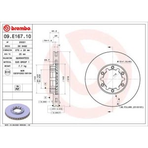 Disc frana BREMBO