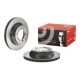 Disc Frana BREMBO Spate Dreapta/Stanga Porsche Cayenne 05.17- Diametru 330mm Grosime 28mm Ventilat Intern 5 Gauri