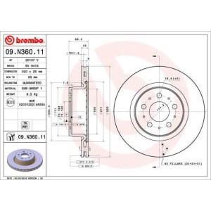 Disc frana BREMBO