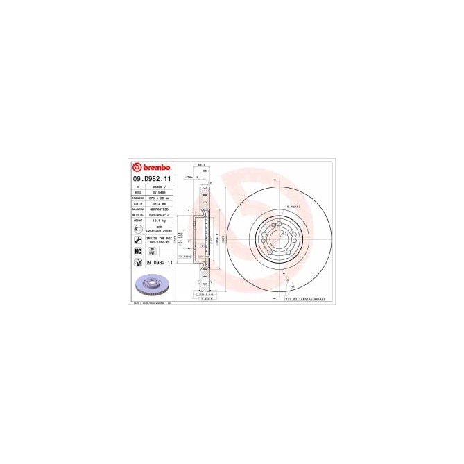 Disc frana BREMBO