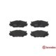 Set placute frana disc BREMBO LEXUS IS C II III 2.2D-3.5 08.05- Fata Inaltime 60mm Latime 155mm Grosime 18mm Senzor uzura Nu