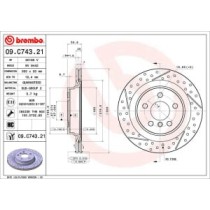 Disc frana BREMBO