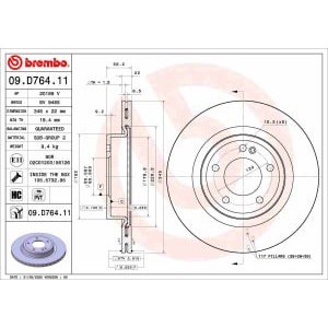 Disc frana BREMBO