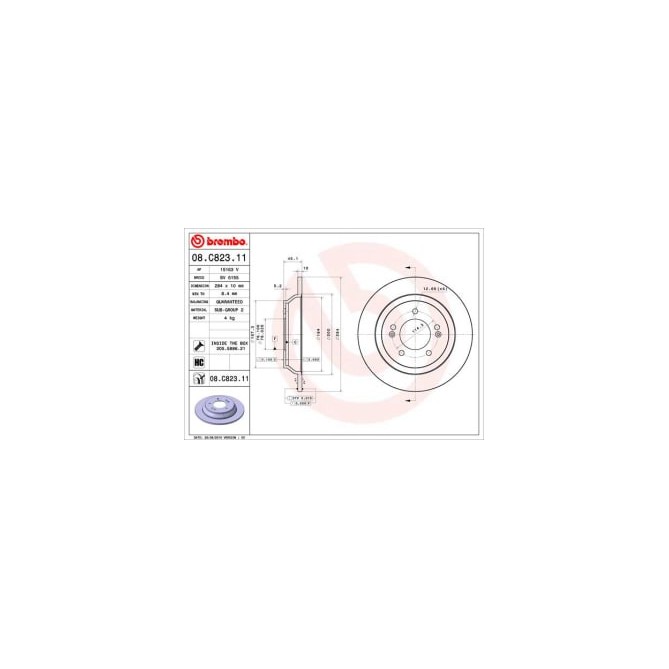 Disc frana BREMBO