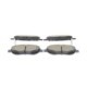 Set placute frana fata BOSCH pentru TOYOTA AVENSIS, VERSO 2.0D/2.2D 11.08-10.18, inaltime 61.1 mm, latime 150.8 mm, grosime 19.1 mm