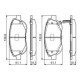 Set placute frana fata BOSCH pentru TOYOTA AVENSIS, VERSO 2.0D/2.2D 11.08-10.18, inaltime 61.1 mm, latime 150.8 mm, grosime 19.1 mm