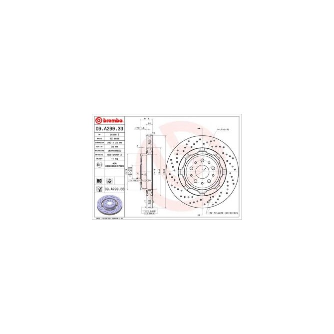 Disc frana BREMBO