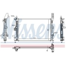 Radiator, racire motor NISSENS