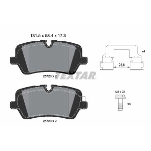 Set placute frana,frana disc TEXTAR