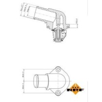 Thermostat, coolant 