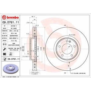 Disc frana BREMBO