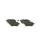 Set placute frana Spate BOSCH pentru BMW Z4 (E89) 2.0/2.5/3.0 02.09-08.16, Inaltime 45.1 mm, Latime 106.0 mm, Grosime 17.8 mm