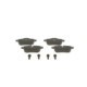 Set placute frana Spate BOSCH pentru BMW Z4 (E89) 2.0/2.5/3.0 02.09-08.16, Inaltime 45.1 mm, Latime 106.0 mm, Grosime 17.8 mm