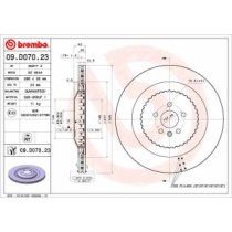 Disc frana BREMBO