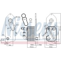 Radiator ulei, ulei motor NISSENS