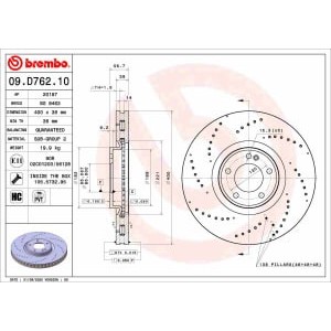 Disc frana BREMBO