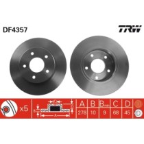 Disc frana TRW MOTO