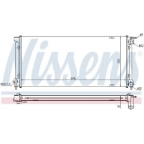 Radiator, racire motor NISSENS