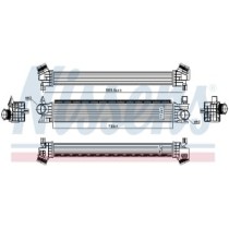 Intercooler, compresor NISSENS