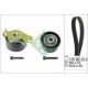 Set curea de distributie INA pentru CITROEN XANTIA, XSARA, ZX; PEUGEOT 306, 406 1.8/2.0, latime 25.4 mm, 136 dinti