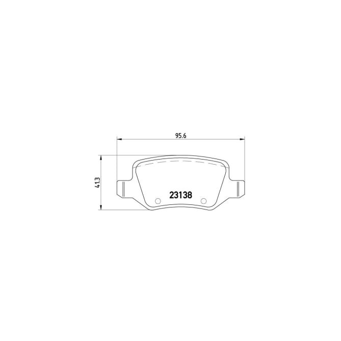 Set placute frana,frana disc BREMBO