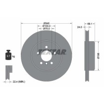 Disc frana TEXTAR