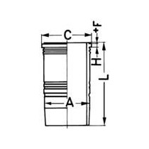 Camasa cilindru KOLBENSCHMIDT