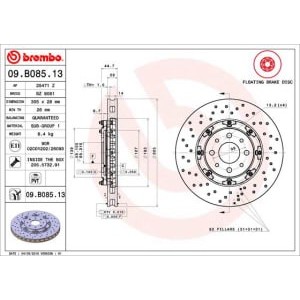 Disc frana BREMBO