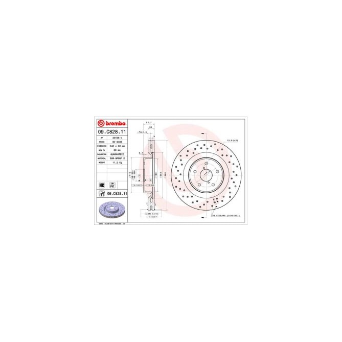 Disc frana BREMBO