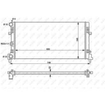 Radiator, racire motor NRF