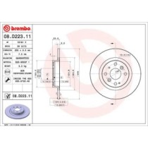 Disc frana BREMBO