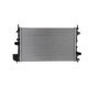 Radiator racire motor NISSENS pentru CADILLAC BLS, FIAT CROMA, OPEL SIGNUM, SAAB 9-3, dimensiuni 649x399x26 mm