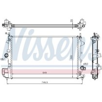 Radiator, racire motor NISSENS