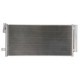 Condensator climatizare A/C cu uscător pentru FIAT DOBLO, DOBLO CARGO, OPEL COMBO TOUR, COMBO/MINIVAN 1.3D-2.0D 01.10, 298mm x 622mm x 16mm