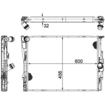 Radiator, racire motor MAHLE