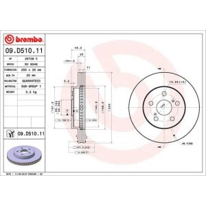 Disc frana BREMBO