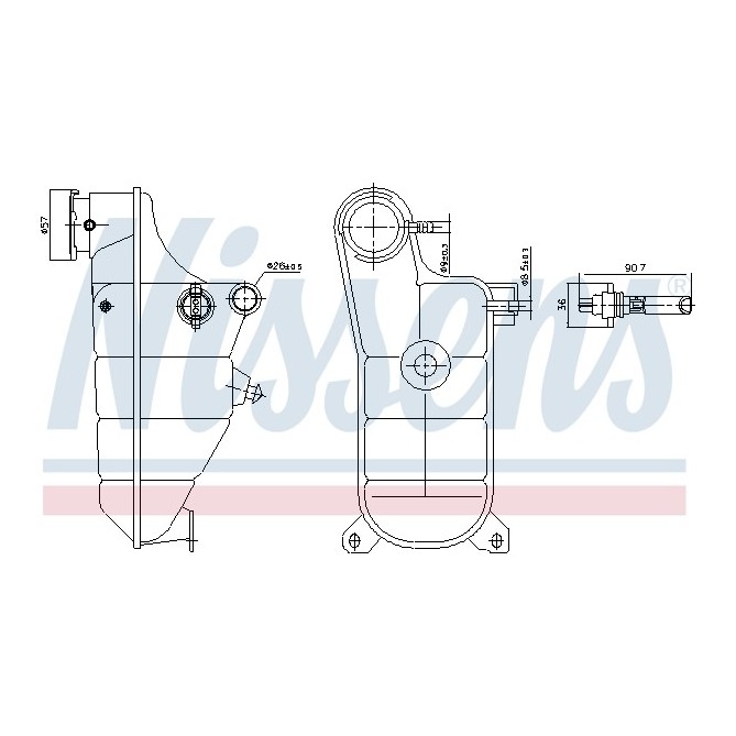Vas de expansiune, racire NISSENS