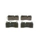 Set placute frana spate BOSCH AUDI R8, R8 SPYDER 4.2/5.2 67.0 mm inaltime, 131.8 mm latime, 18.0 mm grosime