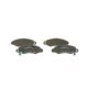 Set placute frana fata BOSCH SUZUKI SWIFT II 1.0/1.3 03.89-12.05 Inaltime 44.4 mm Latime 131.3 mm Grosime 14.5 mm