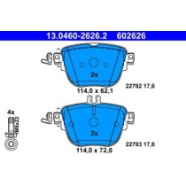 Set placute frana,frana disc ATE