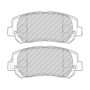 Set placute frana,frana disc FERODO