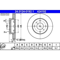 Disc frana ATE