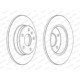 Set discuri frana 2 buc Spate Dreapta Stanga Opel Meriva A Zafira B 1.6CNG 1.7D 09.03-04.15 Diametru 264mm 5 Gauri