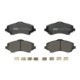 Set placute frana disc Fata cu lacat FERODO 64.0mm x 146.5mm 17.3mm compatibil CHRYSLER DODGE FIAT JEEP LANCIA BOSCH