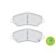 Set placute frana disc Fata cu lacat FERODO 64.0mm x 146.5mm 17.3mm compatibil CHRYSLER DODGE FIAT JEEP LANCIA BOSCH