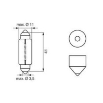 Bec incandescent BOSCH