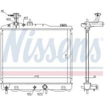 Radiator, racire motor NISSENS