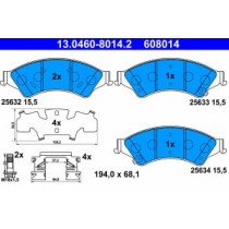 Set placute frana,frana disc ATE