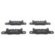 Set placute frana ceramica spate ATE pentru PORSCHE CAYENNE VW TOUAREG 76.0 mm x 187.5 mm x 16.9 mm