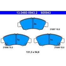 Set placute frana,frana disc ATE